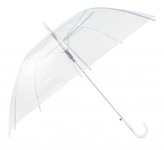 Przezroczysta parasolka - biała