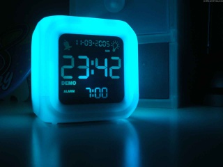 Tęczowy budzik - Aurora Clock