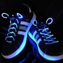 Świecące sznurówki LED - niebieskie