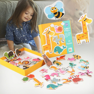 Puzzle dla dzieci - zwierzęta