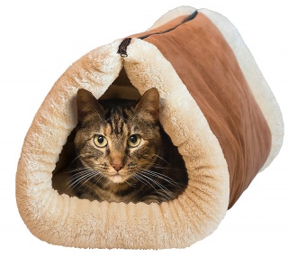 Pluszowe legowisko dla kota – Kitty Shack