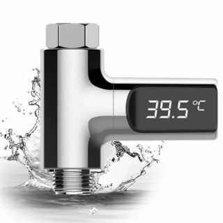 Termometr prysznicowy z wyświetlaczem LCD