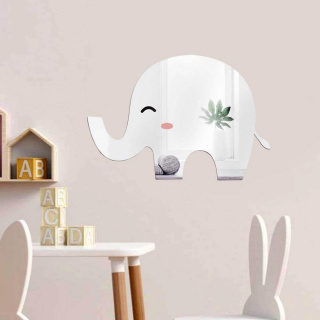 Lustro do pokoju dziecięcego - słoń