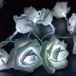 LED Świecące róże - łańcuch