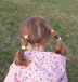 Gumki do włosów dla dzieci - kwiaty