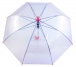 Przezroczysta parasolka - różowa
