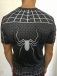 Sportowa koszulka - Spiderman SYMBIOTE - czarna - L