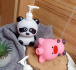 Uroczy dozownik mydła - panda