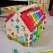 Drewniany domek dla dzieci - Edukacyjny
