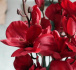 Sztuczne kwiaty do wazony - czerwone