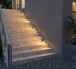 Światło słoneczne na schody