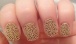 Kawiorowe manicure - niebieskie