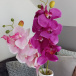 Sztuczne kwiaty orchidei - różowe
