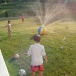 Piłka ogrodowa fontanna dla dzieci
