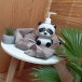 Uroczy dozownik mydła - panda