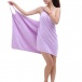 Szlafrokowy ręcznik - fioletowy