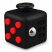 Fidget Cube - antystresowa kostka - czarna/czerwona