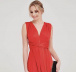 Uniwersalna krótka sukienka - czerwona