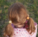 Gumki do włosów dla dzieci - kwiaty
