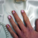 Dekoracyjne naklejki na paznokcie pozłacane - biało-złote