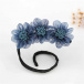 Spinka do włosów w kształcie kwiatka - niebieska