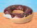 Nadmuchiwane koło - Donut czekoladowy